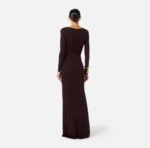 Elisabetta Franchi Sukienka red carpet z biżuteryjnymi detalami - obrazek 2