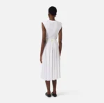 Elisabetta Franchi T-shirt z dżerseju z wiązaniem - obrazek 3