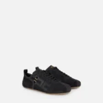 Elisabetta Franchi Sneakersy ze skóry nappa i zamszu