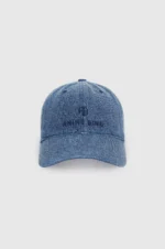 Anine Bing czapka z denimu - obrazek 2